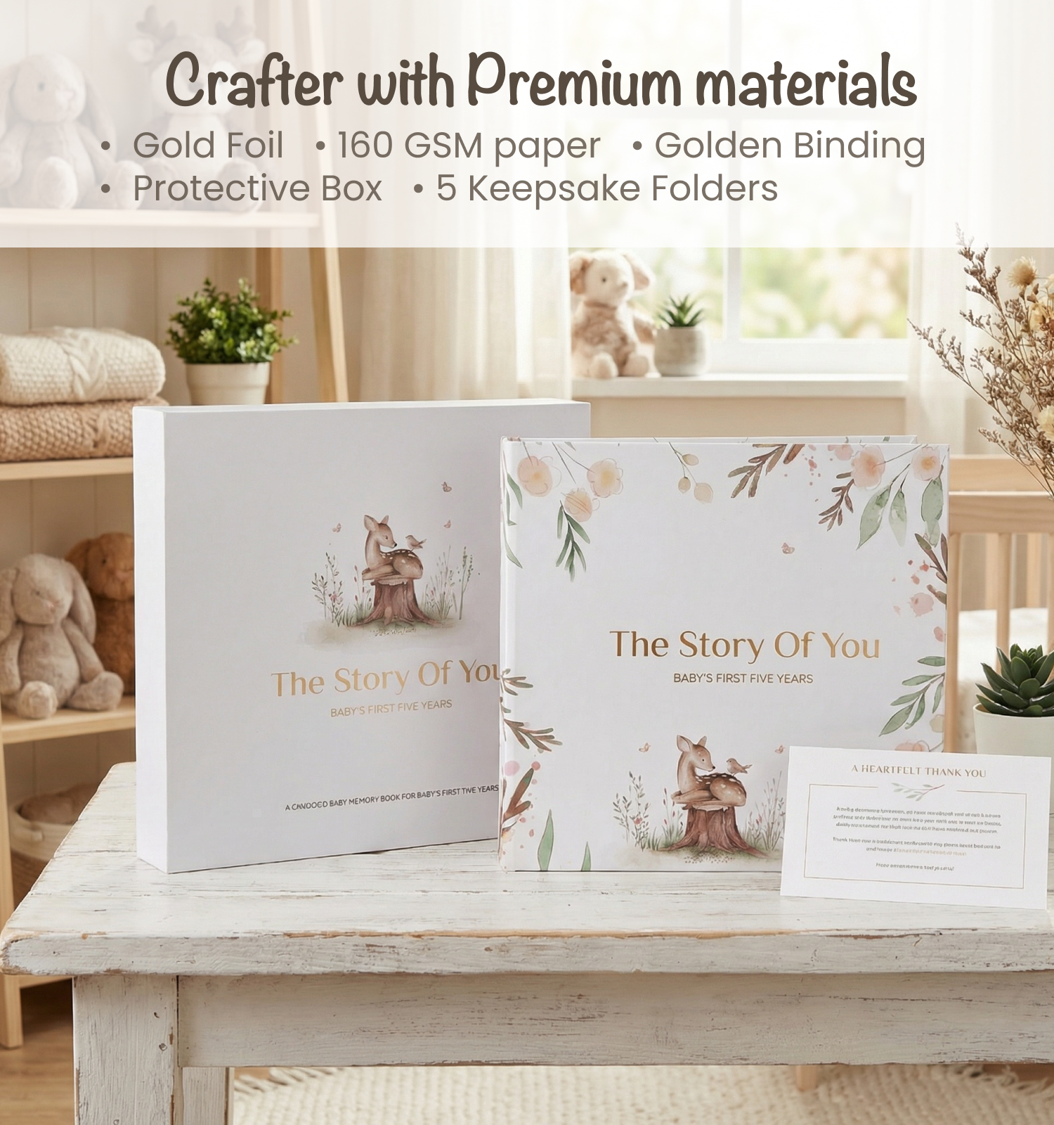 The Story of You | Pregnancy to Age 5 Keepsake