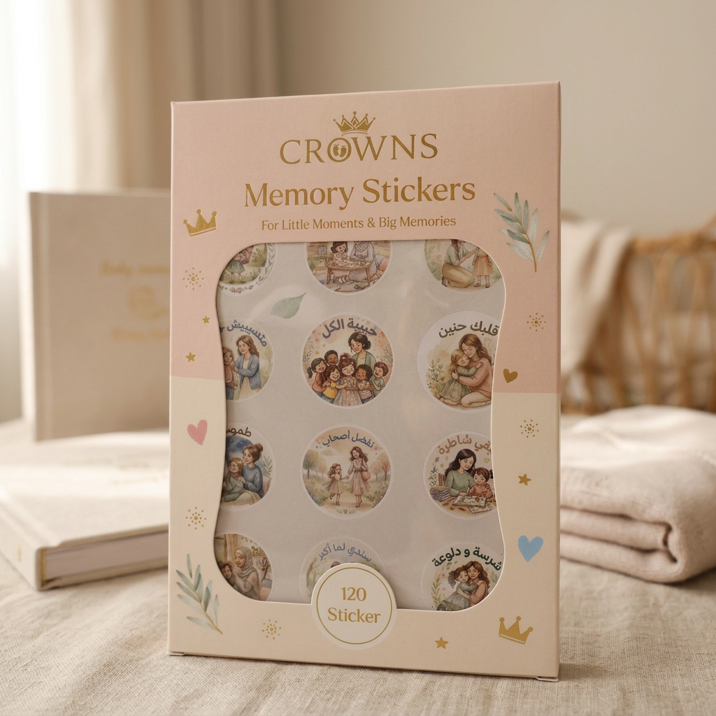 Memory Stickers Pack - 120 Sticker